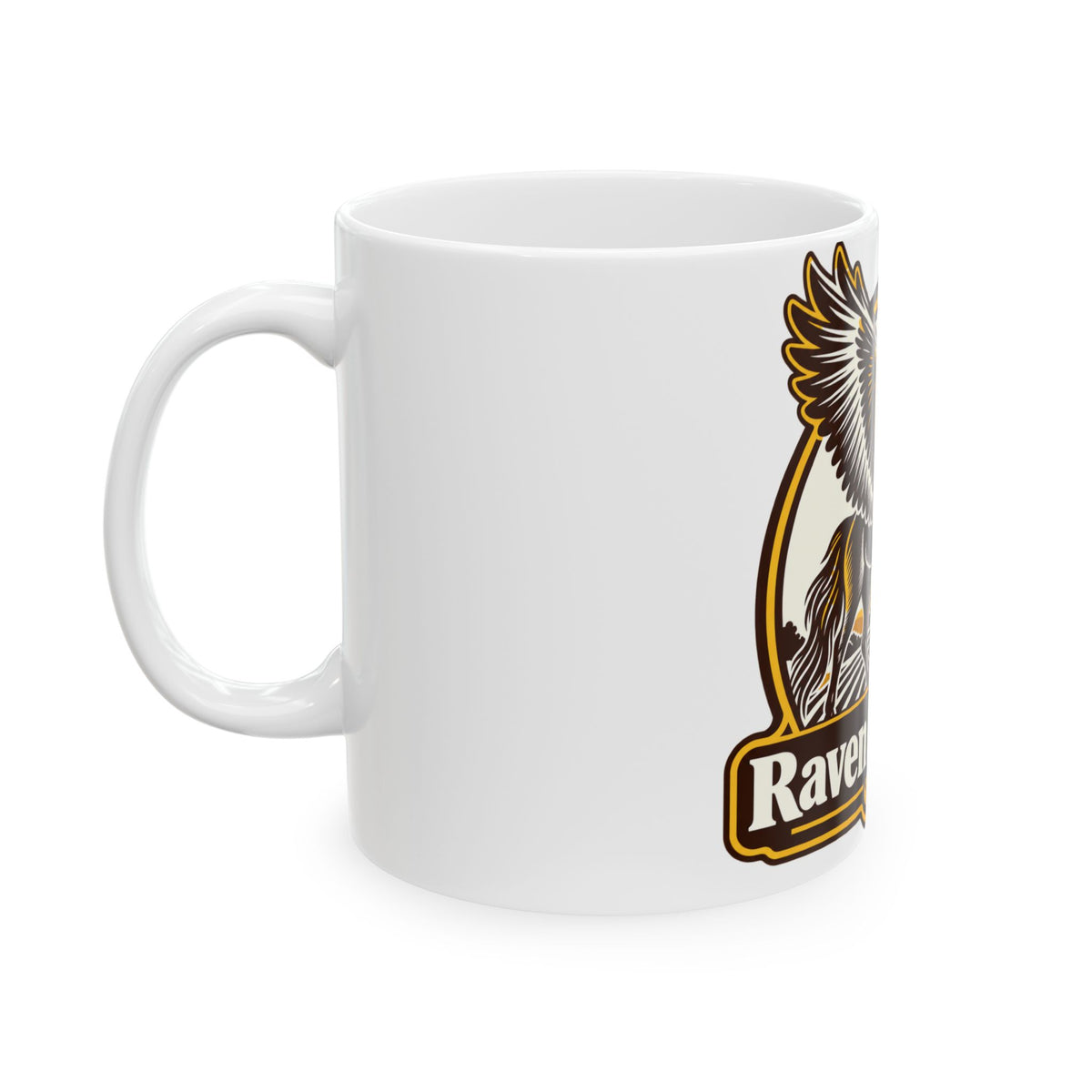 Raven Horse Co. Ceramic Mug — Pegasus Coffee Cup (11oz & 15oz)