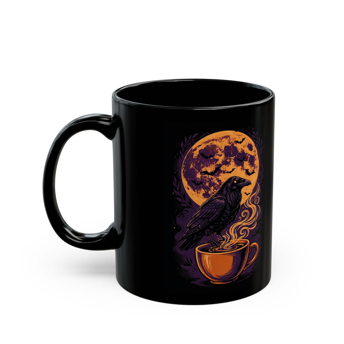 Raven Horse Co. Halloween Raven Mug – 11oz