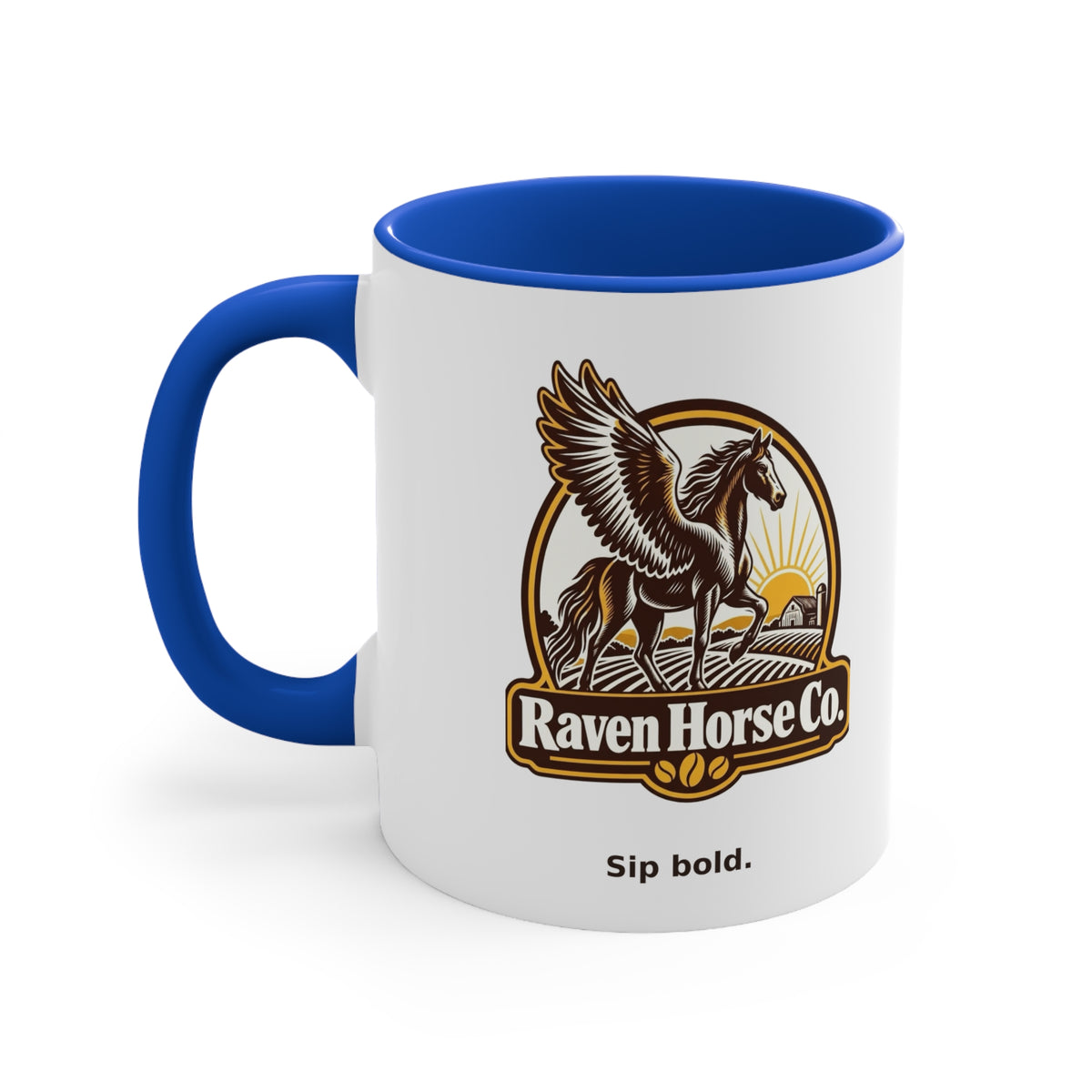 Raven Horse Co. Accent Mug – 11oz