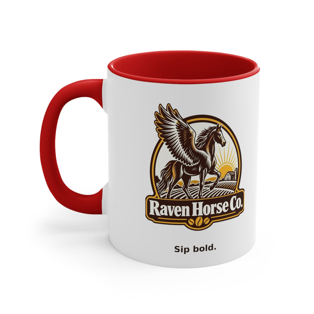 Raven Horse Co. Accent Mug – 11oz