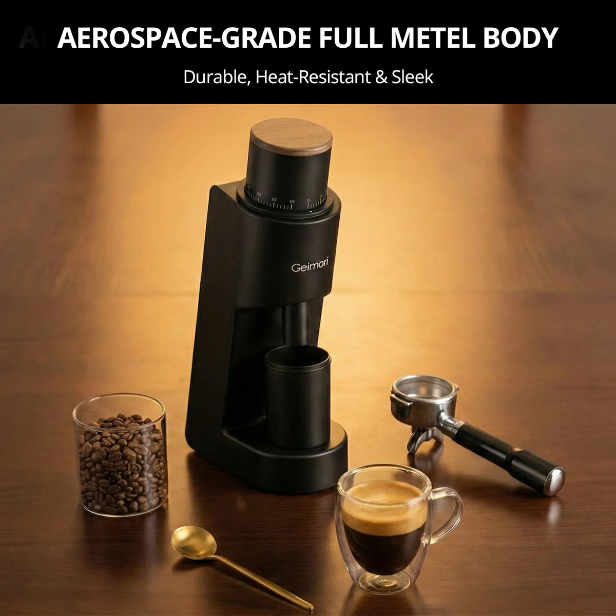 Geimori GU38 Coffee Grinder | Compact All-Purpose Grinder
