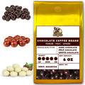 Chocolate Covered Coffee Beans Roasted Espresso Coffee Supreme Finest Artisan Beans vary from Vanuatu Sumatra Ethiopia Brazil Kenya Colombia Guatemala Burundi Costa Rica East Java El Salvador Honduras etc