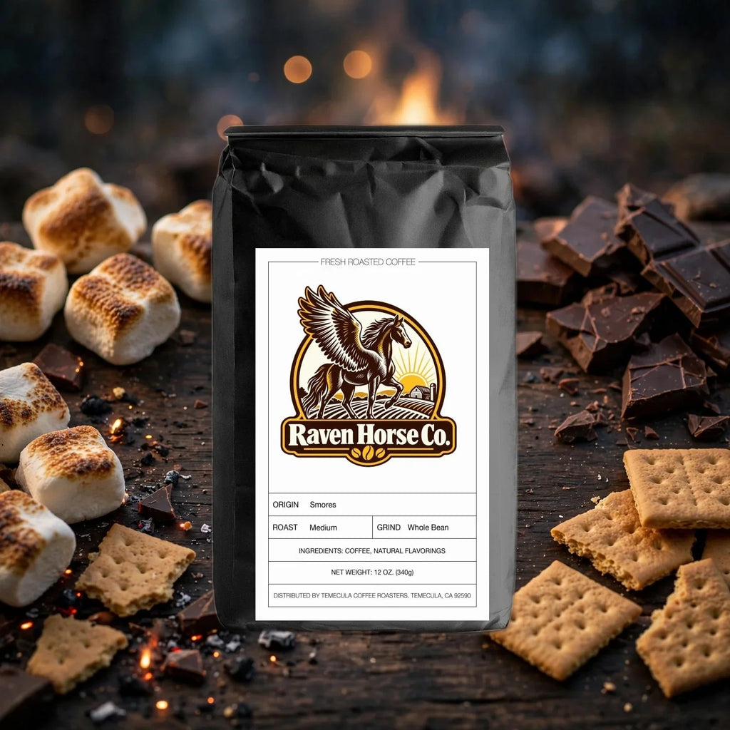 S'mores coffee bag front